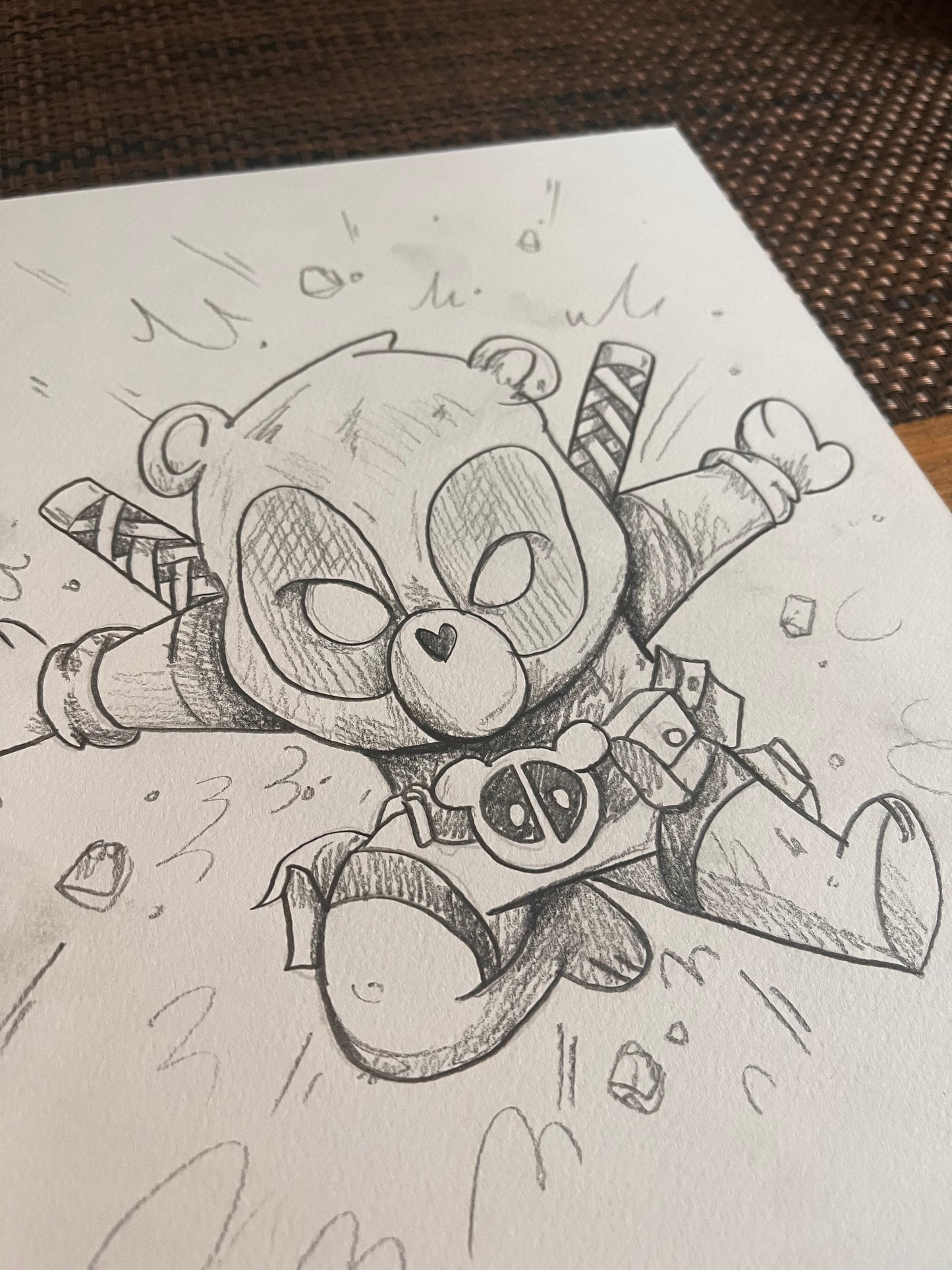 Concept sketch drawn characters -Custom requests available