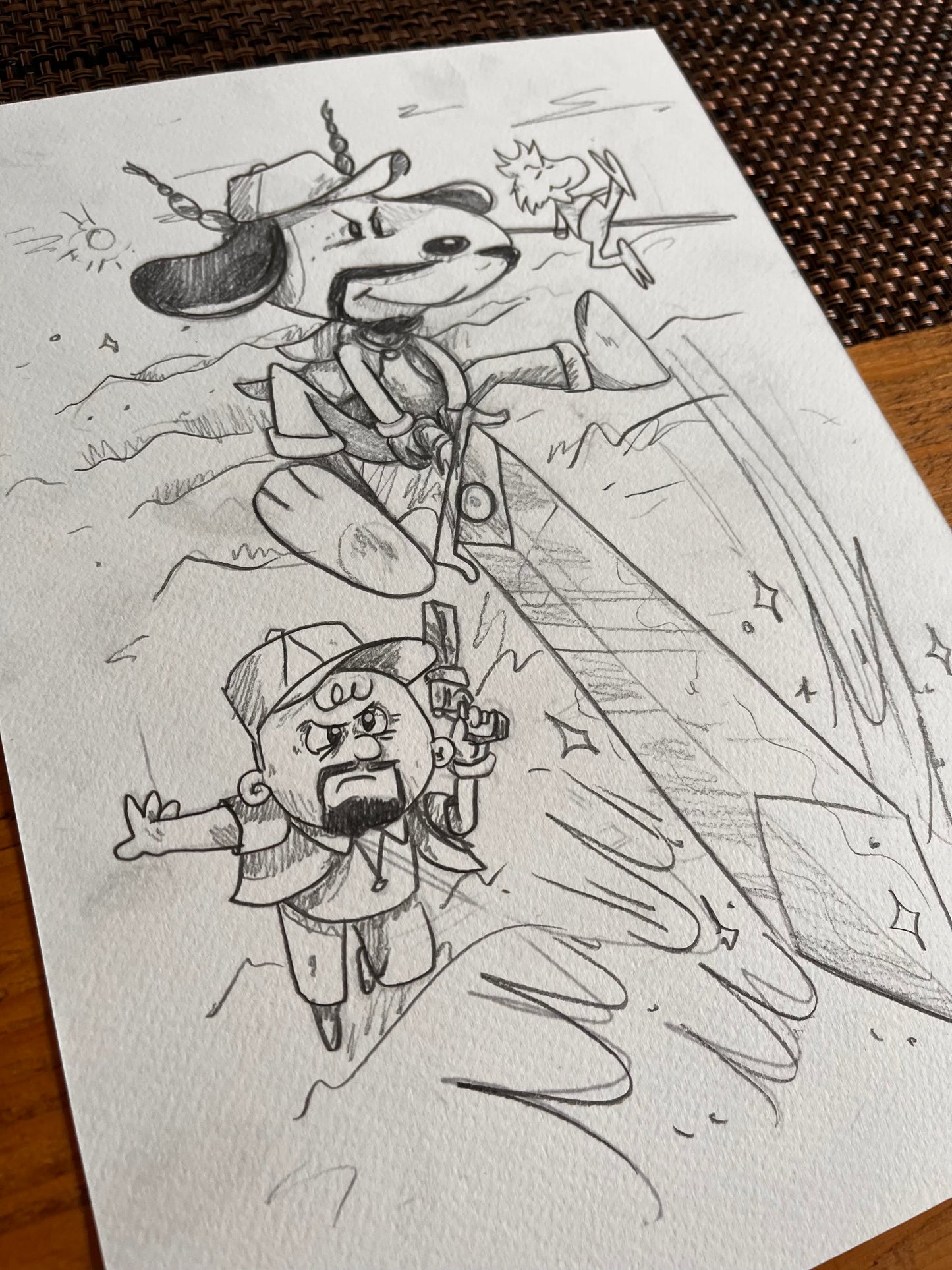 Concept sketch drawn characters -Custom requests available