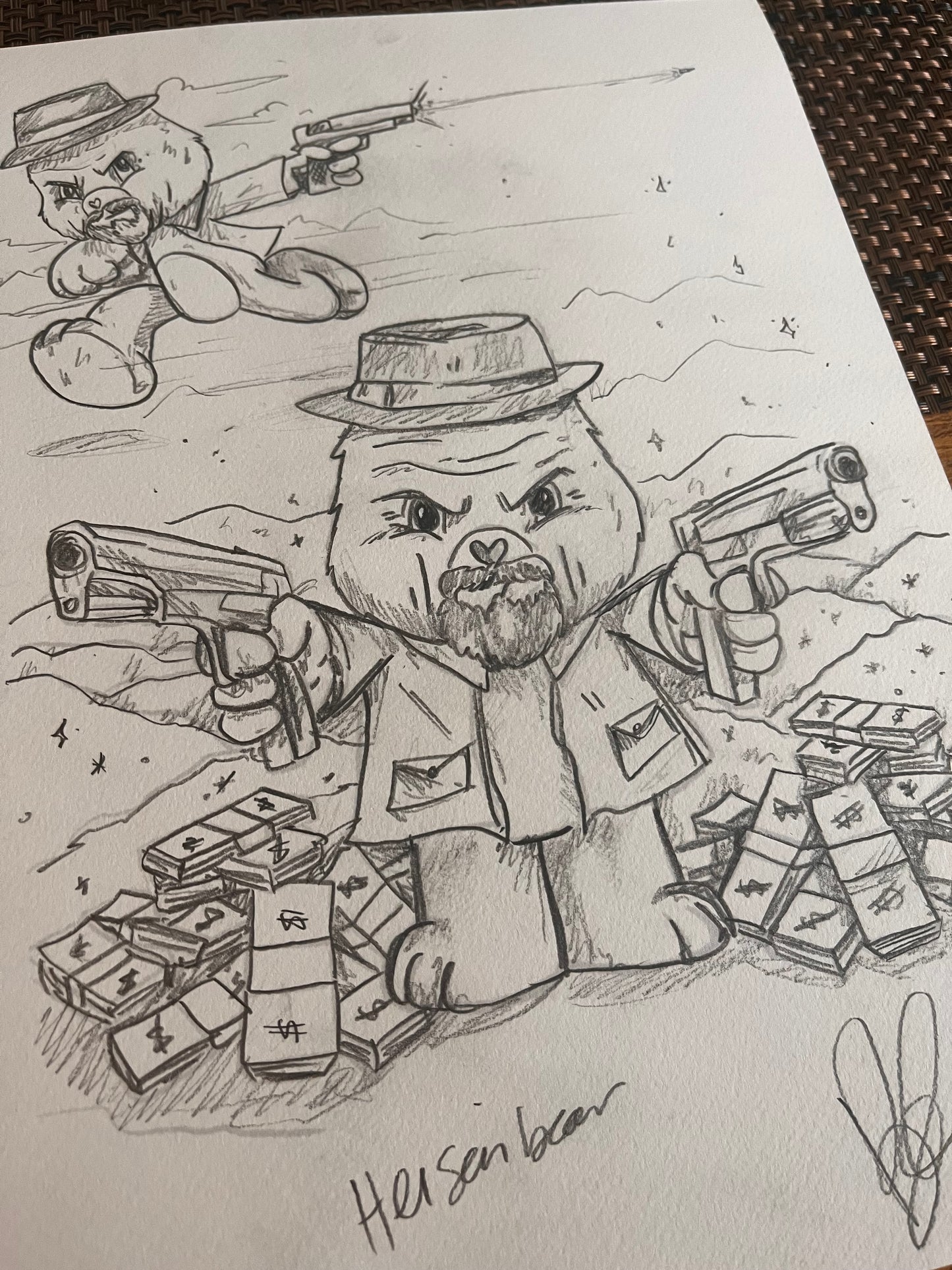 Concept sketch drawn characters -Custom requests available