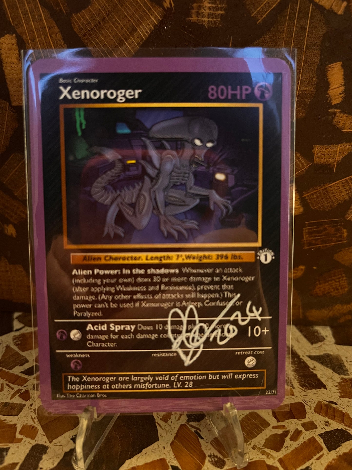 *Last of 2024* Legends of Noir *Signed* Card