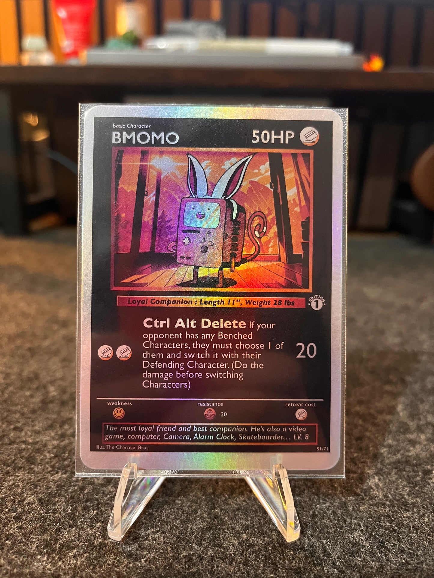 The last Adventure 1/1 Rainbow Holo