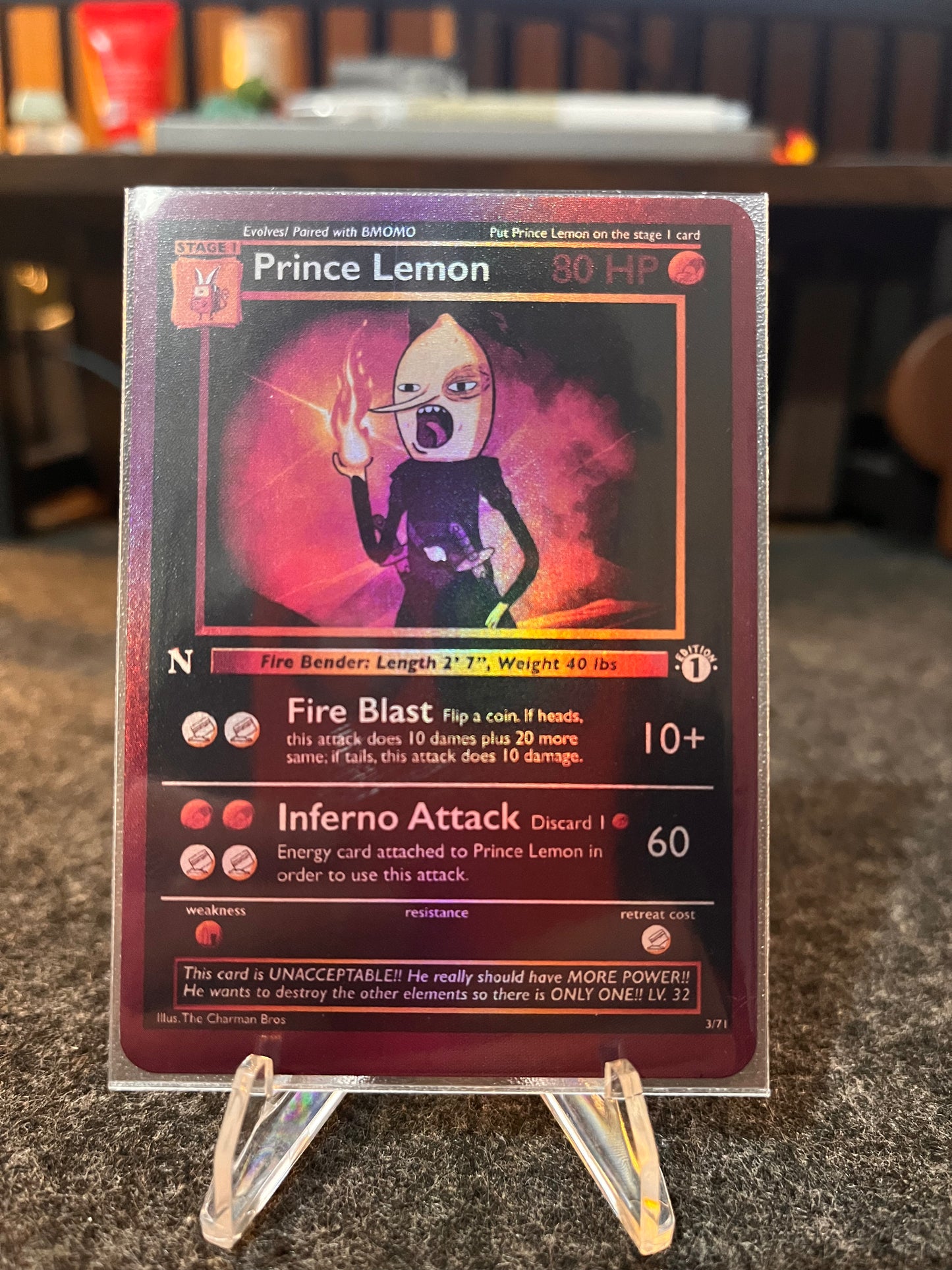 The last Adventure 1/1 Rainbow Holo