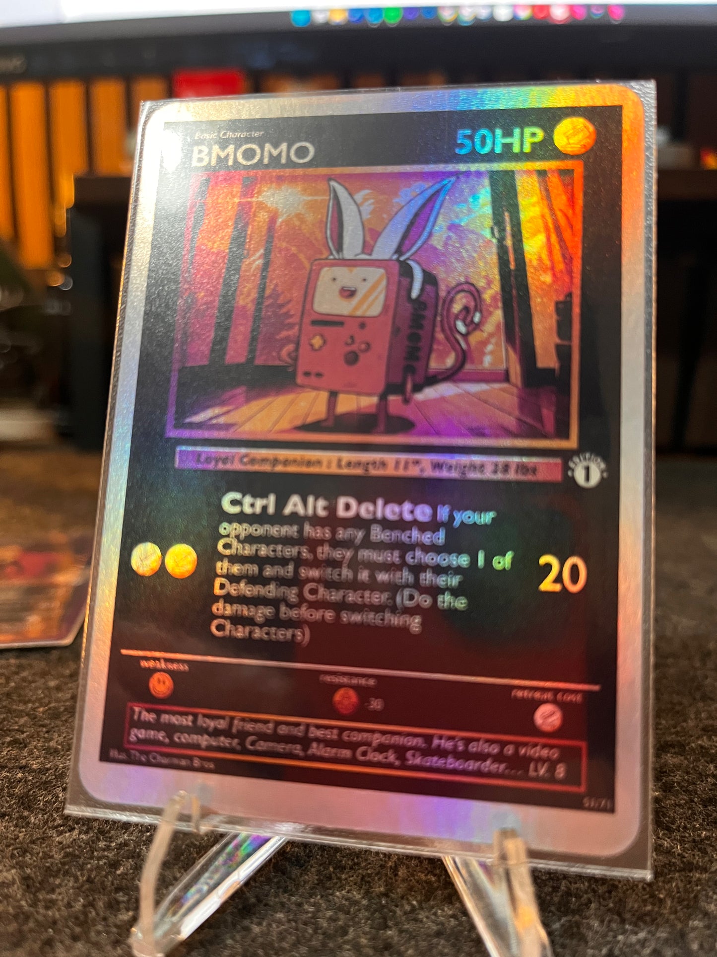 The last Adventure 1/1 Rainbow Holo