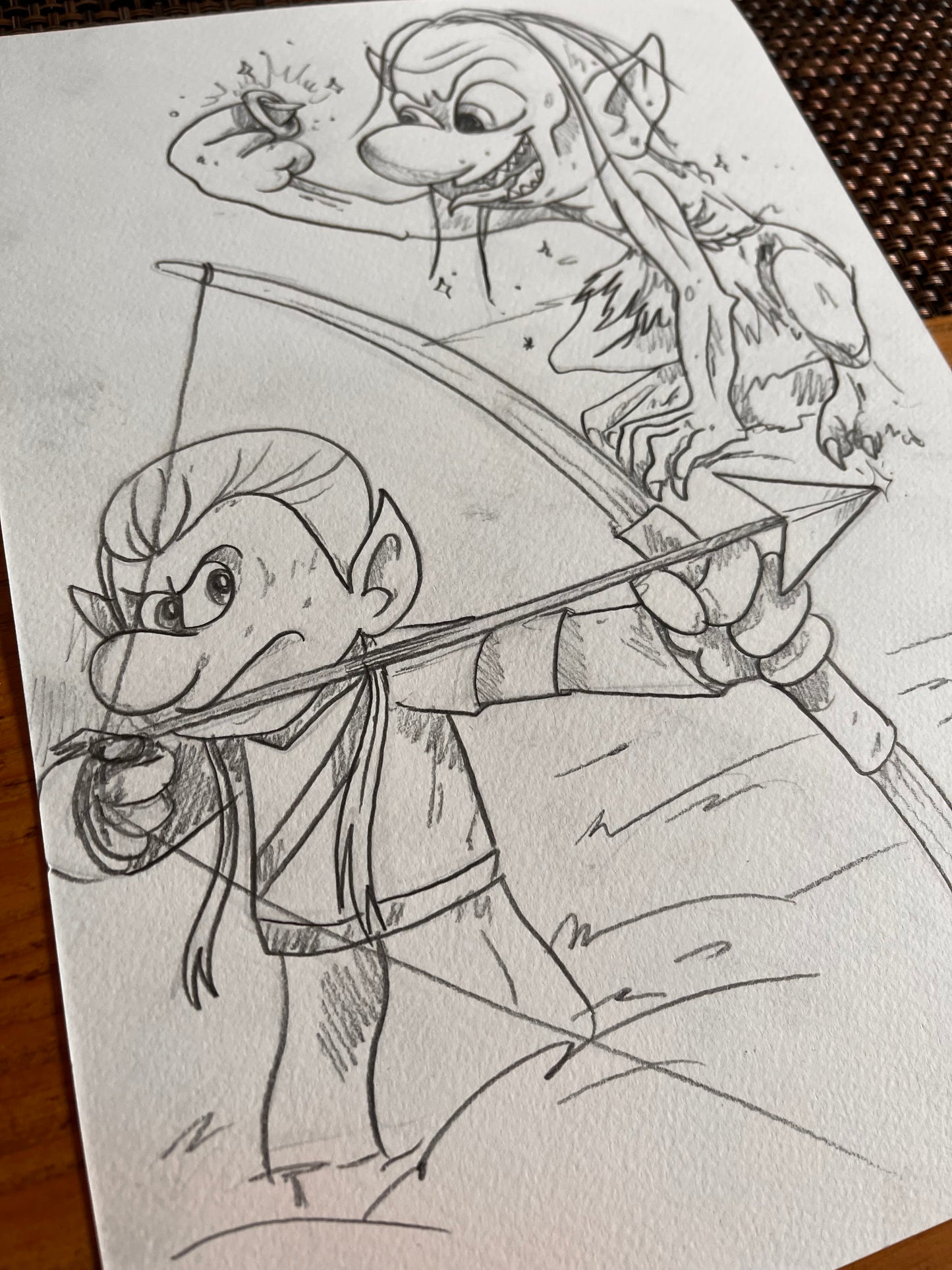 Concept sketch drawn characters -Custom requests available