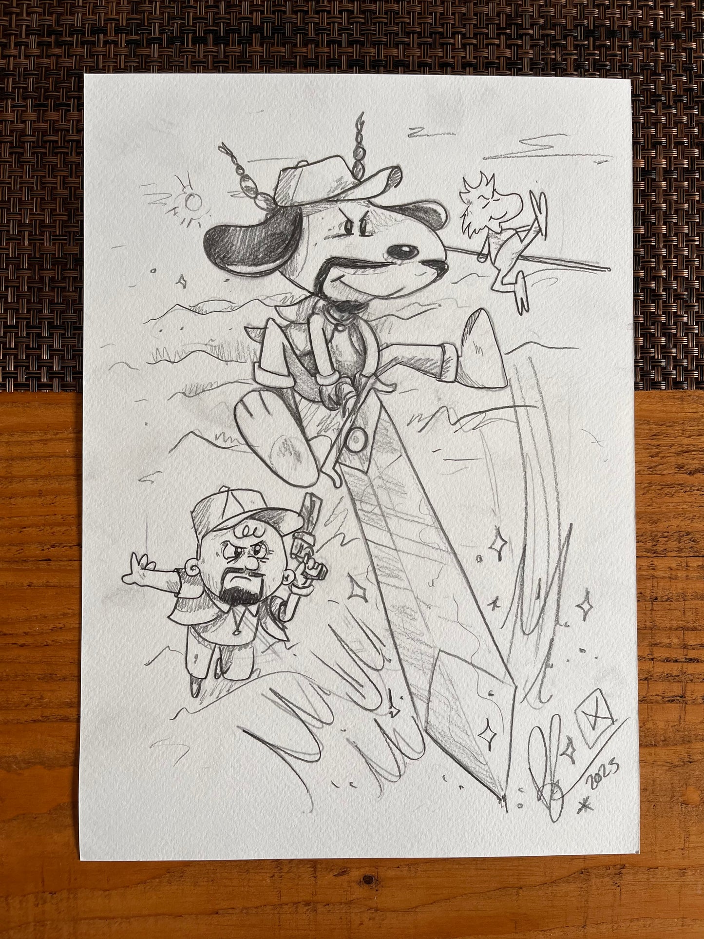 Concept sketch drawn characters -Custom requests available