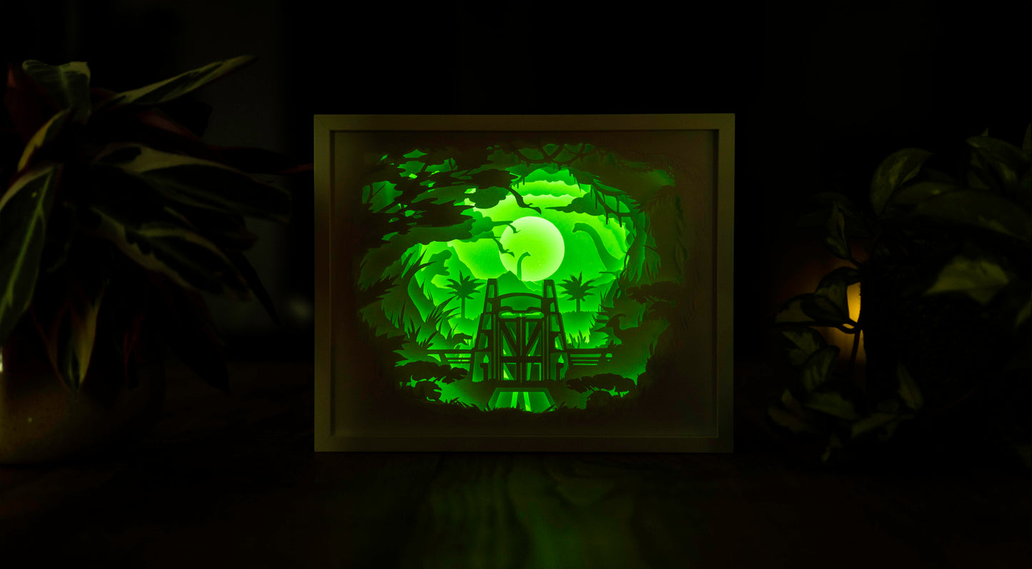 Jurassic lightbox